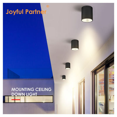 CE IP65 Iluminação de teto de superfície montada para baixo iluminação à prova d'água iluminação de ponto Cree Cob LED Com Design Redondo