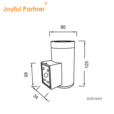 Moderno Customize Courtyard IP65 impermeável Decoração de jardim 6W LED exterior