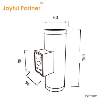 10W Impermeável Porta Externa Lâmpadas Exteriores Superfície da Parede Montada Cree COB Led AC220v