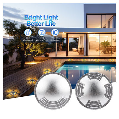 2W IP67 LED Iluminação interna exterior Ultra fino Diâmetro 55mm SMD LED Walkover luzes com alumínio casa