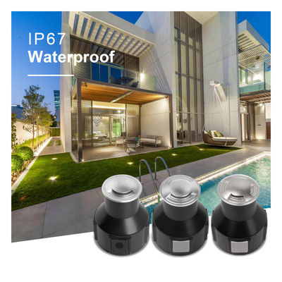 SS316 Impermeável Um Dois Quatro Vista Lateral 3W LED Mono-Color Paisagem Iluminação Subterrânea Com Certificação CE ROHS