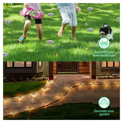 Ultra fina IP67 resistente à água Recessed 2W LED exterior Iluminação interna SS316 Cobertura para jardim caminho