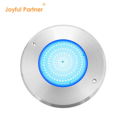 Luzes de piscina LED submersíveis DC12V Voltagem constante 10W DIA160 * 7,5MM Com controle remoto APP
