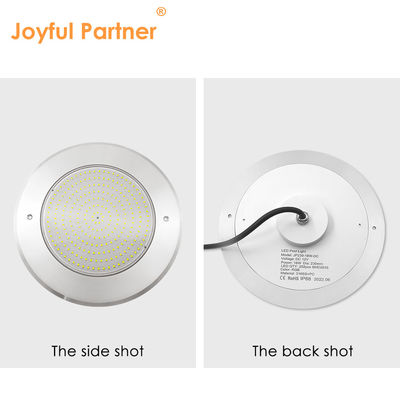 Luz de piscina LED subaquática 230MM DC12V 252pcs SMD2835 Branco quente Voltagem constante Mural montado