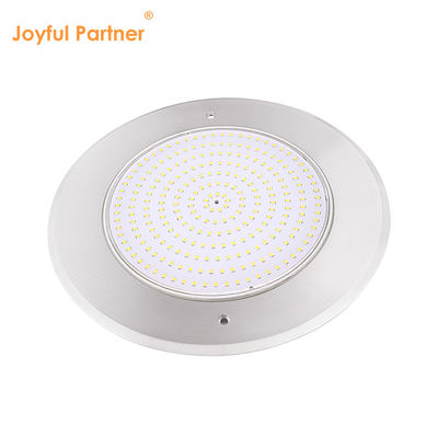 Luz de piscina LED subaquática 230MM DC12V 252pcs SMD2835 Branco quente Voltagem constante Mural montado