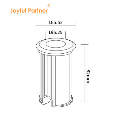Luz Subaquática para Piscina Embutida Tipo 1W 2W DIA 42mm Para Decoração de Piscina e Lago