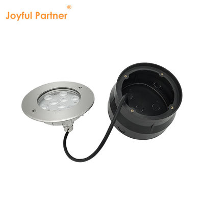 Luz subaquática LED 12V 24V 9W 18W RGB Full Color Aço inoxidável IP68 para piscina