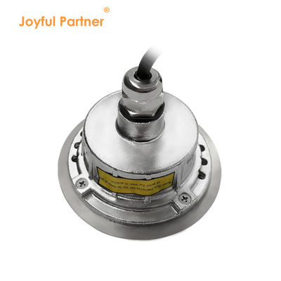 Luz LED subaquática à prova d'água em aço inoxidável 316 DC24V IP68 RGBW 4 em 1 com lente assimétrica