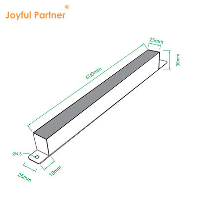 Iluminação de piscina linear IP68 exterior DC24V 316 LED de aço inoxidável Lâmpada de barra linear Branco frio