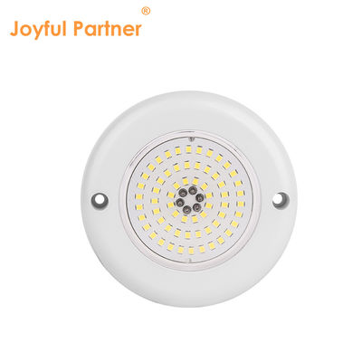 6W RGB LED Pool Light IP68 Impermeável AC12V ABS Material do corpo da lâmpada DIA110MM 152MM