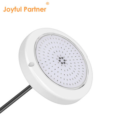 PAR56 Luz de piscina LED RGB AC12V IP68 Resina ABS+PC Material DIA152*26mm Ângulo de feixe 120 graus