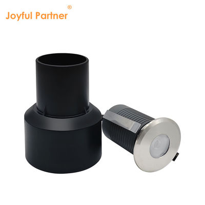 Iluminação de piso pequeno de aço inoxidável 1W 2W 3W Lâmpadas LED subterrâneas