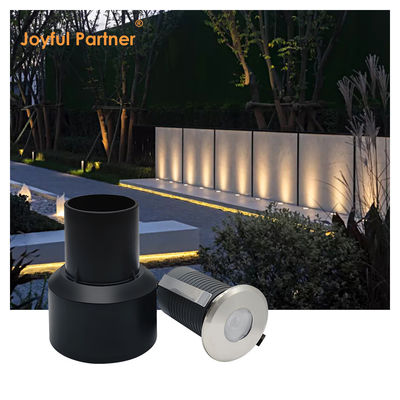 Iluminação de piso pequeno de aço inoxidável 1W 2W 3W Lâmpadas LED subterrâneas