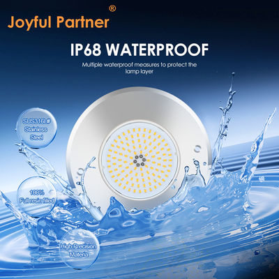 IP68 LED PAR56 Luz de piscina de 12V 6W de resina com controle remoto Wifi RF à prova d'água