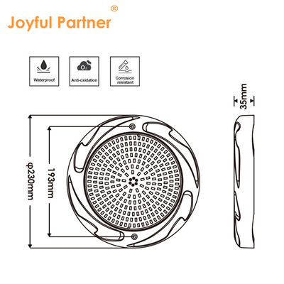 42W LED piscina subaquática luz impermeável Muti-Color 230 * 35mm com motorista CC incorporado