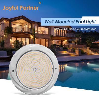 Iluminação de piscina LED de 35W para piscina de concreto SPA 230*35mm Material ABS AC12V RGB RGBW
