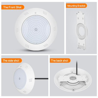 IP68 Luz subaquática com controlo remoto multicolor ABS