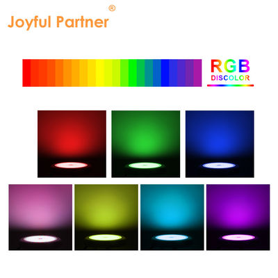 18W Par56 LED Piscina de superfície montada LED Luzes de piscina subaquática AC 12V RGB para jardins de paisagem aquática