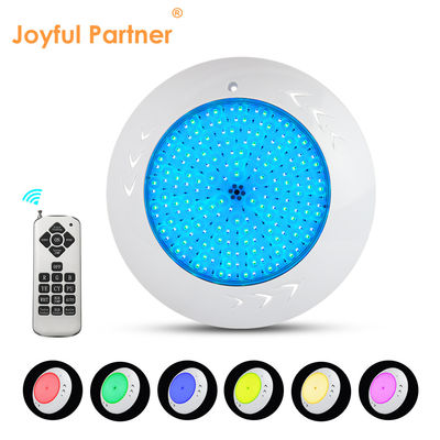 18W Par56 LED Piscina de superfície montada LED Luzes de piscina subaquática AC 12V RGB para jardins de paisagem aquática