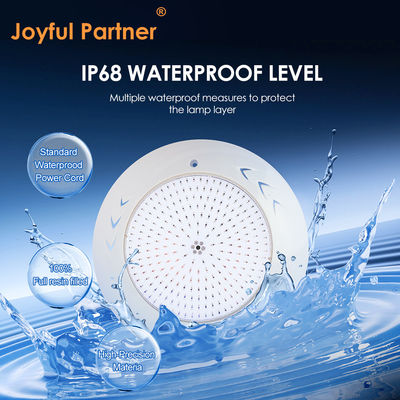 18W Par56 LED Piscina de superfície montada LED Luzes de piscina subaquática AC 12V RGB para jardins de paisagem aquática