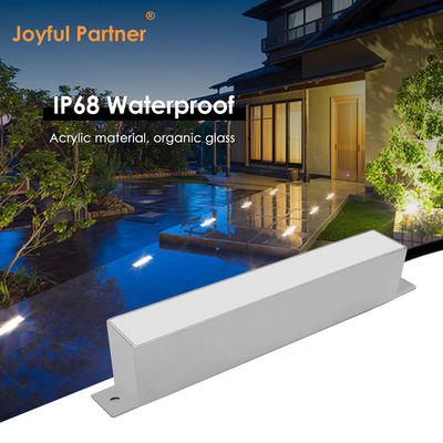 Luz Linear Subaquática Tensão de Entrada DC 24V 6W LED SMD RGBW 4em1 Ângulo de Feixe 120 Graus