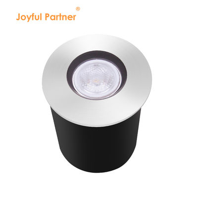 Iluminação de piscina DC12 ~ 24V 1W 2W LED de aço inoxidável de cor única com caixa preta ABS