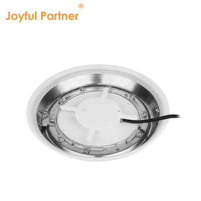 Luz de piscina subaquática AC12V de aço inoxidável de mudança de cor montada na parede RGB ø280*35mm