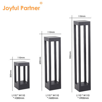 Alumínio LED Jardim IP65 à prova d'água 0,6 metros CREE Led 2 anos Garantia Altura personalizável