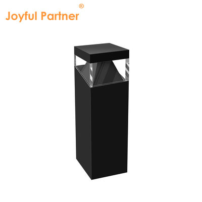Lâmpada de jardim LED Bollardo Material de aço inoxidável leve AC 220V Anti-UV Quadrado IP65 Para pátio