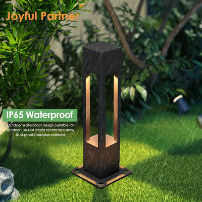 Iluminação de Paisagem Bollard Exterior 160*160*800MM Bridgelux LED 3000K 10w Com Garantia de Dois Anos