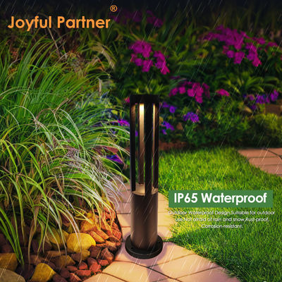 Iluminação de jardim com balizador de extrusão de alumínio LED 10W 600mm 800mm para gramado e paisagismo 220V/24V para arte de jardim