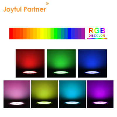Luzes planas para lagoa com mudança de cor RGB/RGBW à prova d'água IP68, com luz de piscina subaquática preenchida com resina