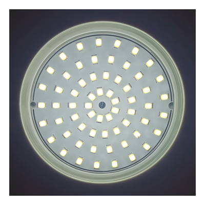 Luzes de piscina subaquática DC12V 10W IP68 totalmente plástico RGB 100% controle síncrono