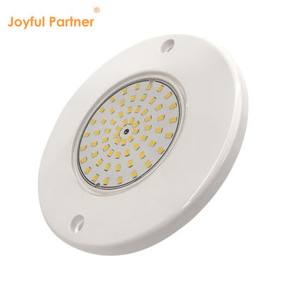 Reflector de luz de piscina com resina 160mm DC12V 10W totalmente plástico SMD2835 108pcs RGBW Cor Voltagem constante