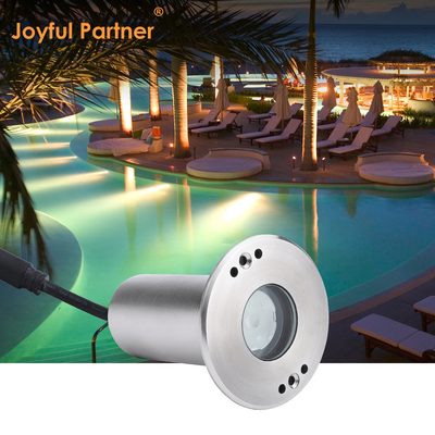 Mini LED Embutido Impermeável Marcador 1W 12V DC 8° Ângulo de Feixe Estreito IP68 Iluminação de Paisagem Externa