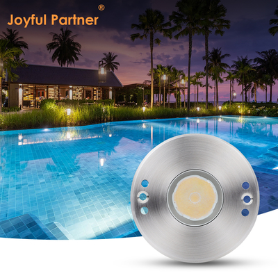 Mini LED Embutido Impermeável Marcador 1W 12V DC 8° Ângulo de Feixe Estreito IP68 Iluminação de Paisagem Externa