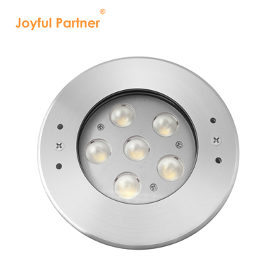 Luz subaquática LED de aço inoxidável 316 de 24 Volts 6W 12W com branco frio e manga de montagem de plástico para piscina