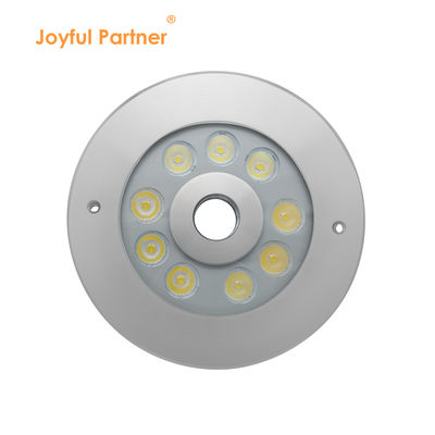 JOYFUL PARTNER aço inoxidável IP68 DC24V 18W RGB DMX luz de fonte LED subaquática