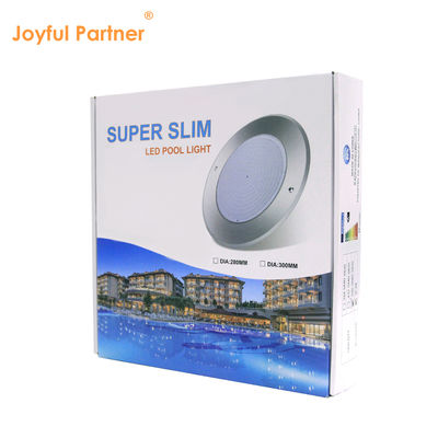 Luz de piscina LED PAR56 IP68 RGB com mudança de cor 12VDC AC 35W DIA 280mm SMD2835 432pcs Com embalagem colorida