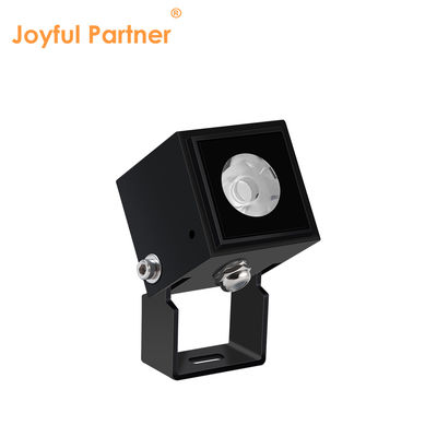 JOYFUL PARTNER LED Quadrado Projector luz 1W LED única cor 3000K DMX512 dimmable Com feixe estreito