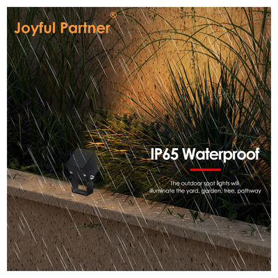 JOYFUL PARTNER LED Quadrado Projector luz 1W LED única cor 3000K DMX512 dimmable Com feixe estreito