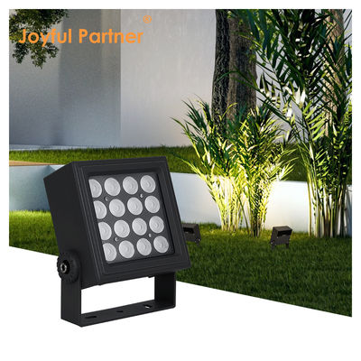 Iluminação de Fachada LED IP65 Fundição Anticorrosiva Ângulo Estreito 16W DC24V Para Parede de Jardim
