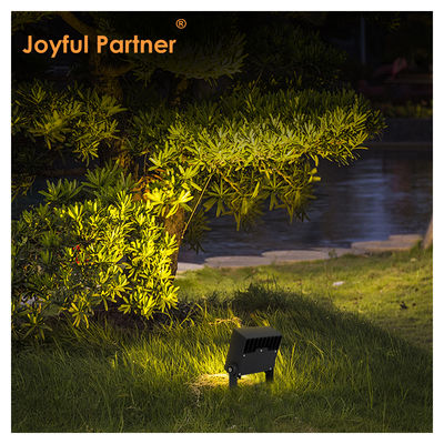 Lâmpada LED de jardim para uso externo de alumínio quadrado 130*130mm 16x1W