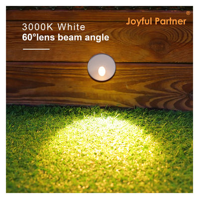 Personalize Luzes de Degrau Embutidas AC220V Corpo de Alumínio Fundido Com Manga de Montagem Plástica Para Escadarias