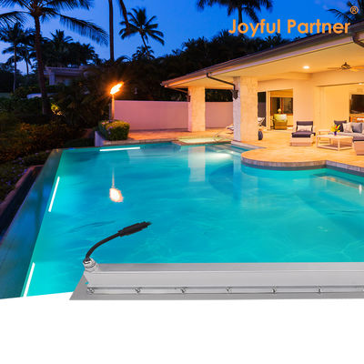 Luminária linear subaquática LED Wall Washer RGBW 4em1 com garantia de 3 anos, invólucro em aço inoxidável para exteriores, IP68