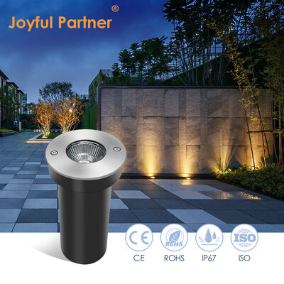 Luminárias de Embutir LED COB 6W IP67 Corpo de Alumínio à Prova de Poeira Embutidas DIA85MM Para Jardim Externo