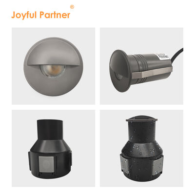 Luminária Embutida Uplight IP67 CE À Prova D'Água Acabamento em Aço Inoxidável 316 DC 24V Para Jardim e Quintal