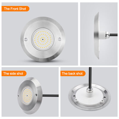 Luz de piscina PAR 56 subaquática IP68 6W SMD2835 Dimensão 110*34MM Ultra Fina 10MM