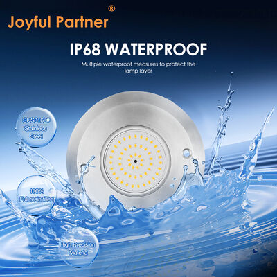 Luz de piscina PAR 56 subaquática IP68 6W SMD2835 Dimensão 110*34MM Ultra Fina 10MM
