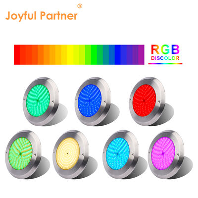 Luz de Piscina Submersível PAR56 6W SMD2835 Ultra Fina SS316L+ABS Impermeável DC12V